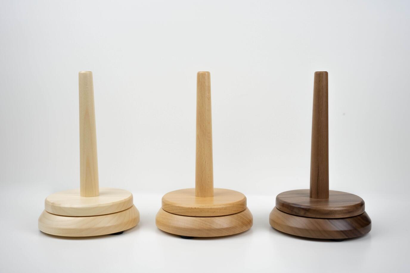 Wollabroller, To go, aus Nussbaum - Ahorn, Buche, Nussbaum