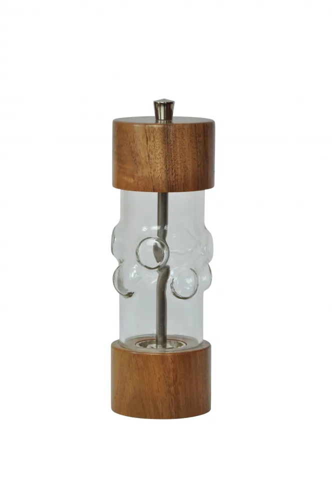 Pfeffermühle, Holz-Glas - Pfeffermühle Holz-Glas