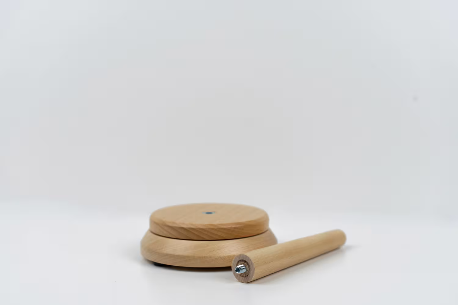 Wollabroller, To go, aus massiver Buche - Wollabroller zerlegbar