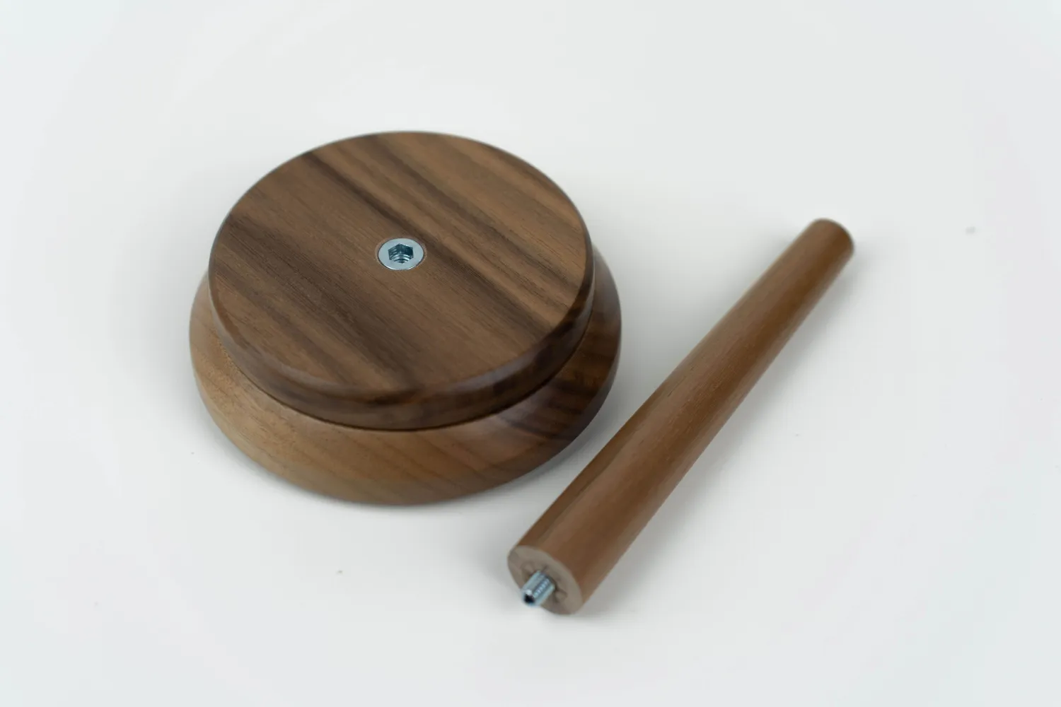 Wollabroller, To go, aus Nussbaum - Wollabroller zerlegbar