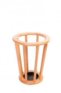 Schirmständer, Buche natur lackiert