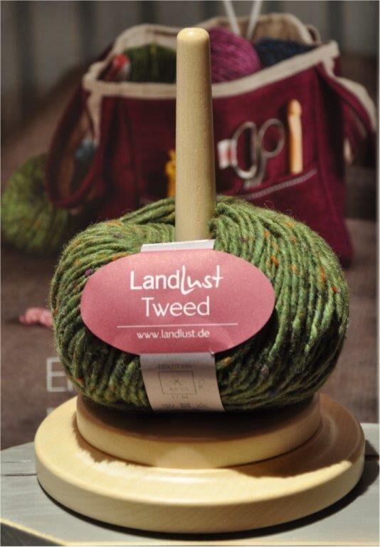 Wollabwickler Aus Holz 2er Set - Mit Kugellager Für Strickerinnen