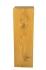 Dekosäule aus Holz, geschliffene und geölte Eiche, 76 cm hoch - Massivholz Dekosäule aus geölter
