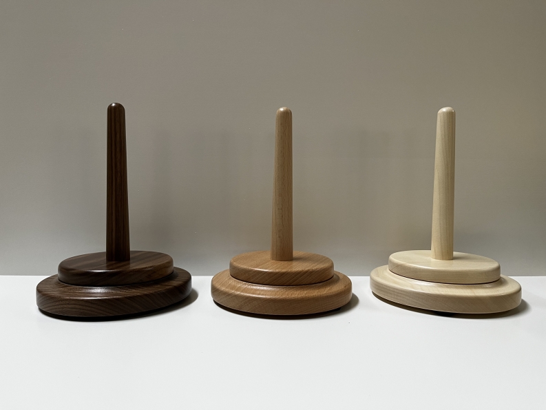 Wollabroller Nussbaum, Buche und Ahorn im Vergleich